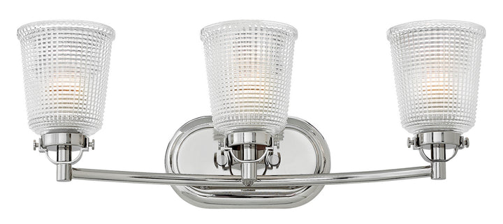 Hinkley Bennett 5353PN Bath Vanity Light 25 in. wide - Polished Nickel