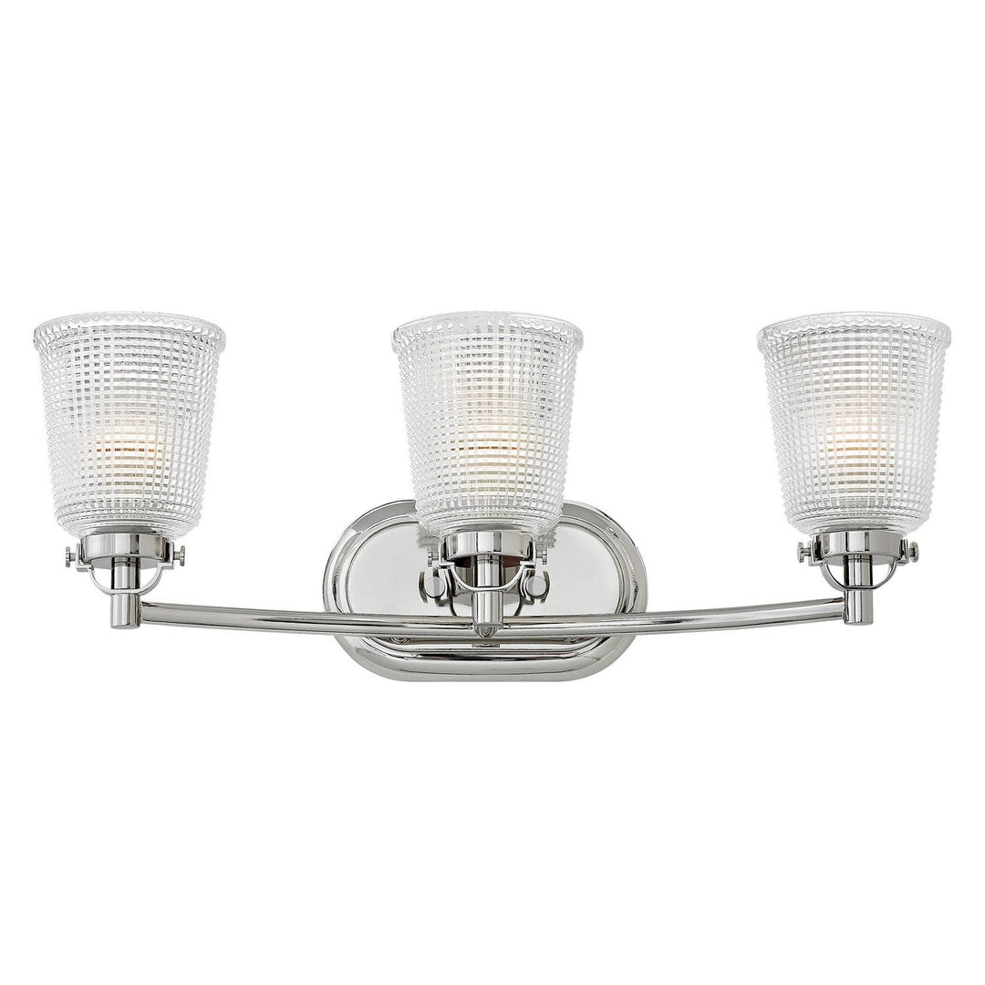 Hinkley Bennett 5353PN Bath Vanity Light 25 in. wide - Polished Nickel