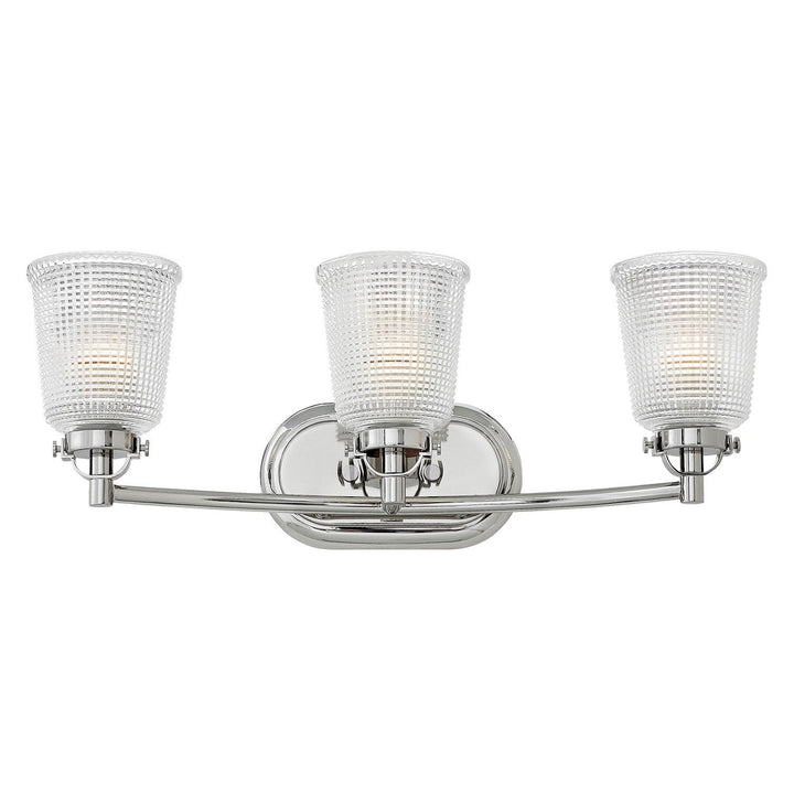 Hinkley Bennett 5353PN Bath Vanity Light 25 in. wide - Polished Nickel