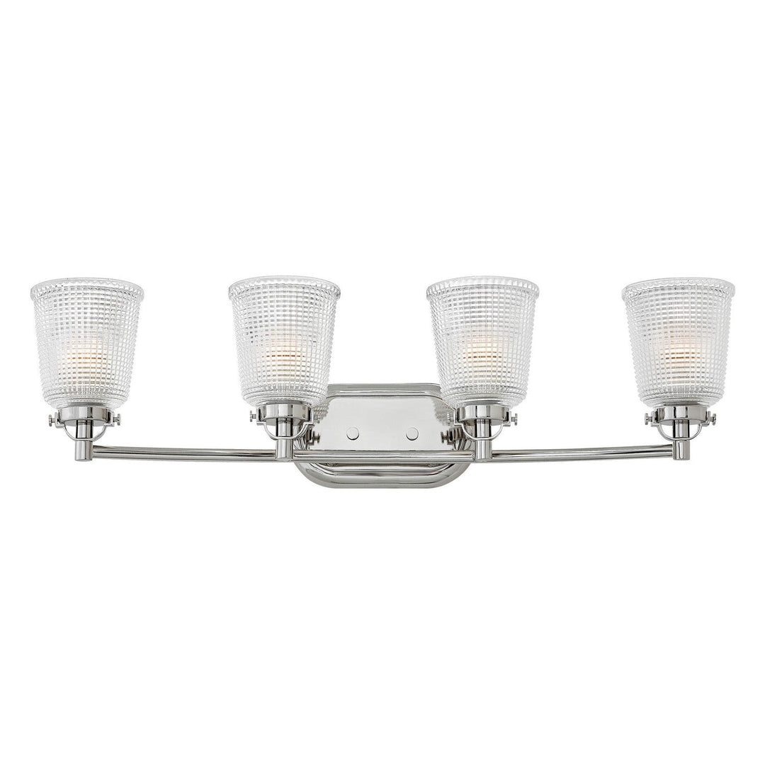 Hinkley Bennett 5354PN Bath Vanity Light 32 in. wide - Polished Nickel