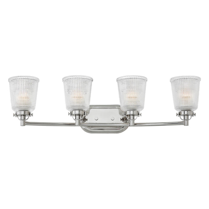 Hinkley Bennett 5354PN Bath Vanity Light 32 in. wide - Polished Nickel