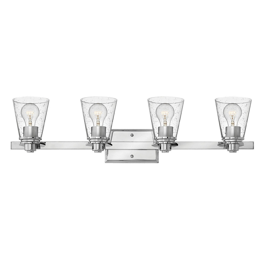 Hinkley Avon 5554CM-CL Bath Vanity Light 32 in. wide - Chrome with Clear glass