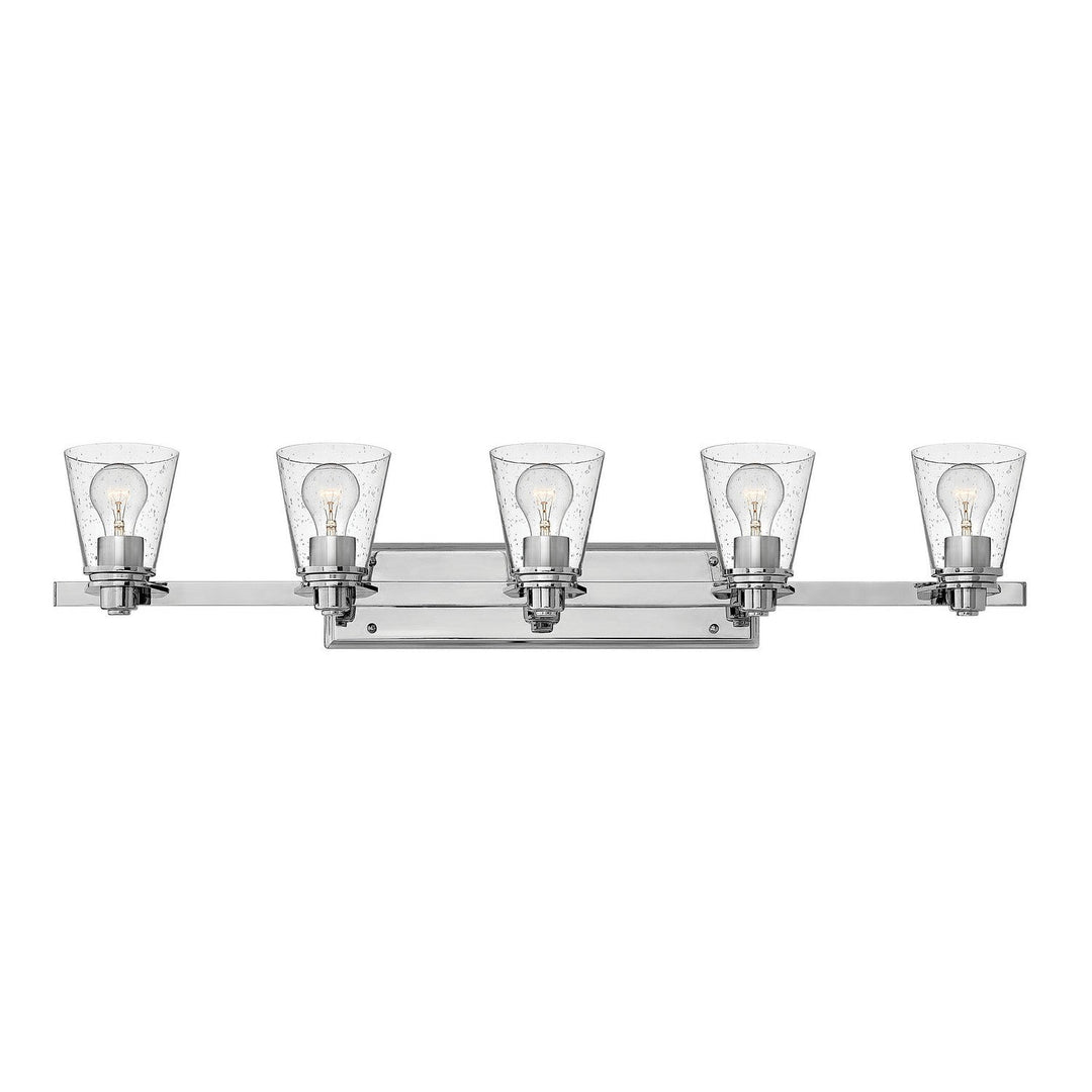 Hinkley Avon 5555CM-CL Bath Vanity Light 41 in. wide - Chrome with Clear glass