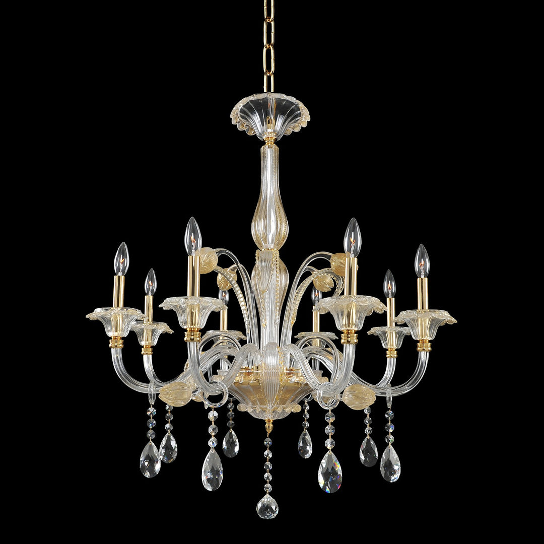 Allegri La Rosa 029151-024-FR001 Chandelier Light - Gold