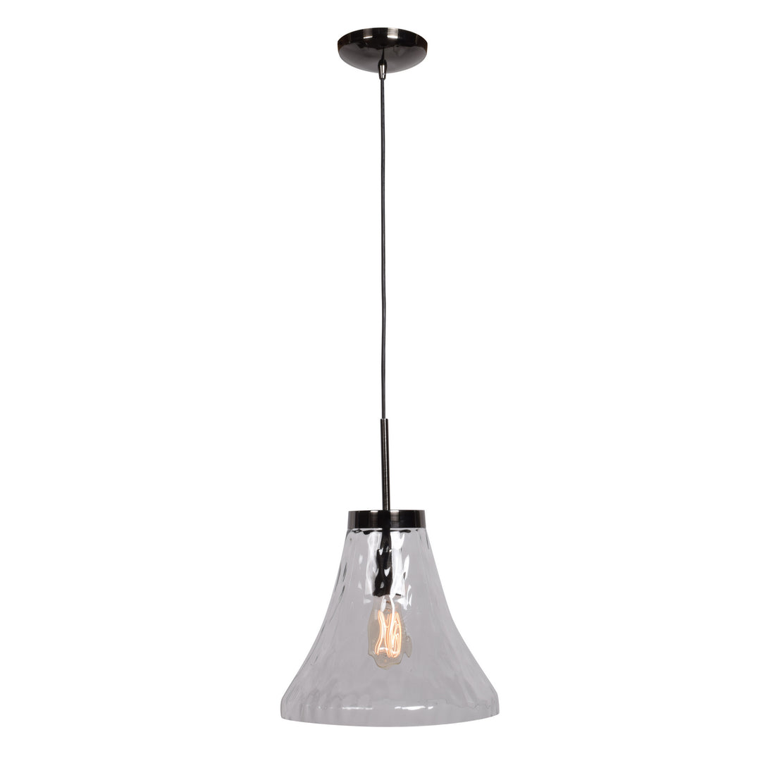 Access Safi 63990-BCH/CLR Pendant Light - Black Chrome