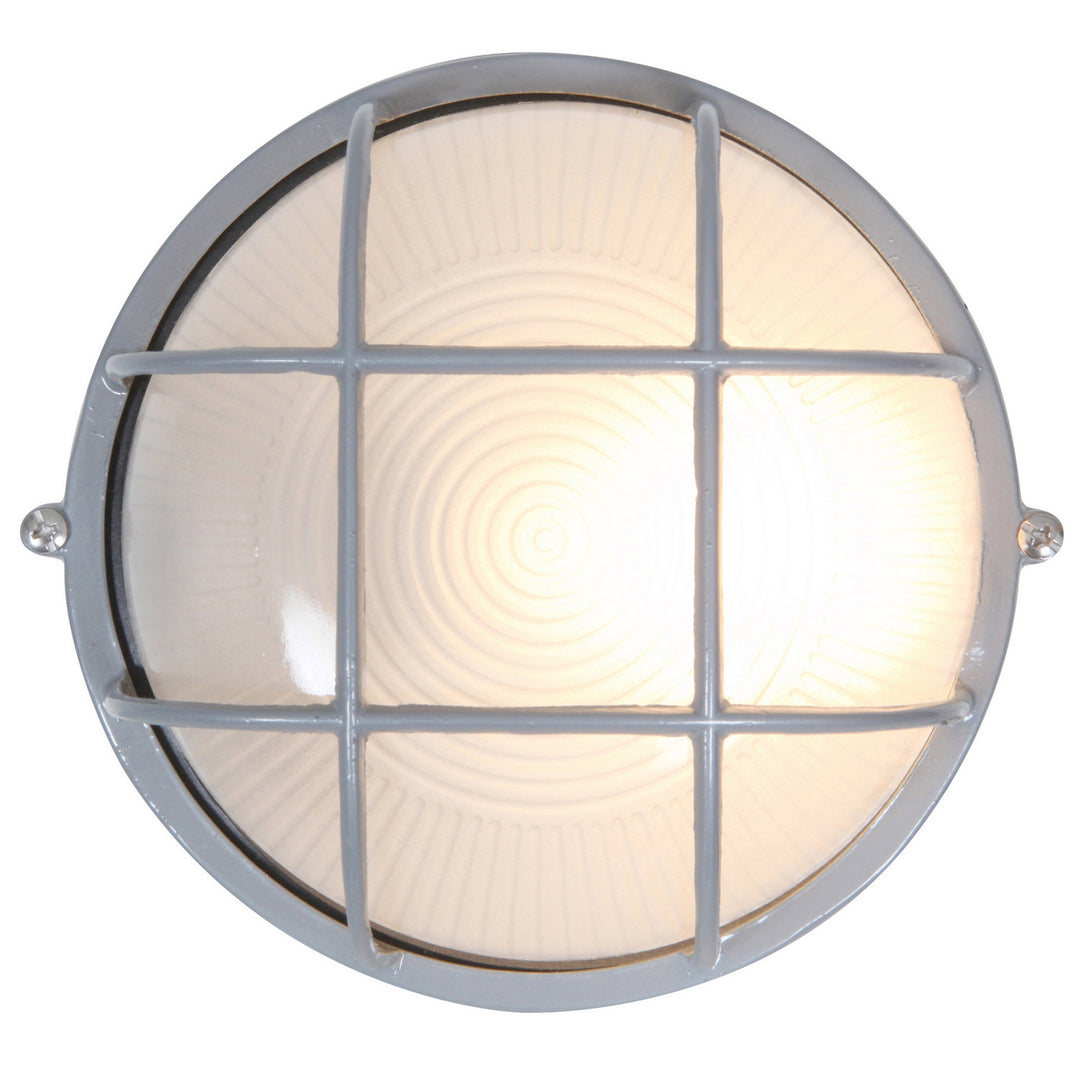 Access Lighting 20294LEDDLP-SAT/FST Modern Nauticus Round Dual Mount Outdoor Satin