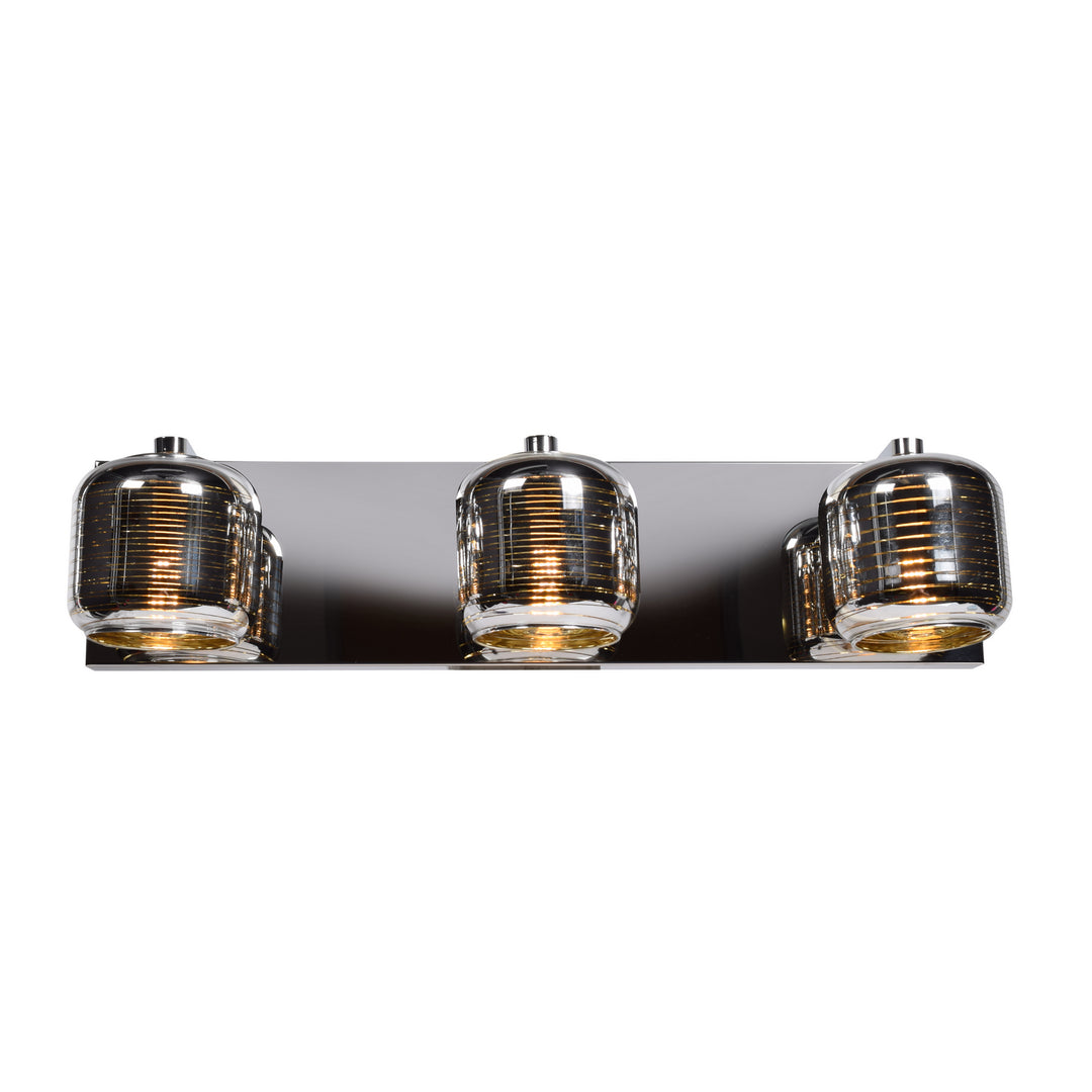 Access Dor 62346LEDDLP-MSS/SMAMB Bath Vanity Light 22 in. wide - Mirrored Stainless Steel