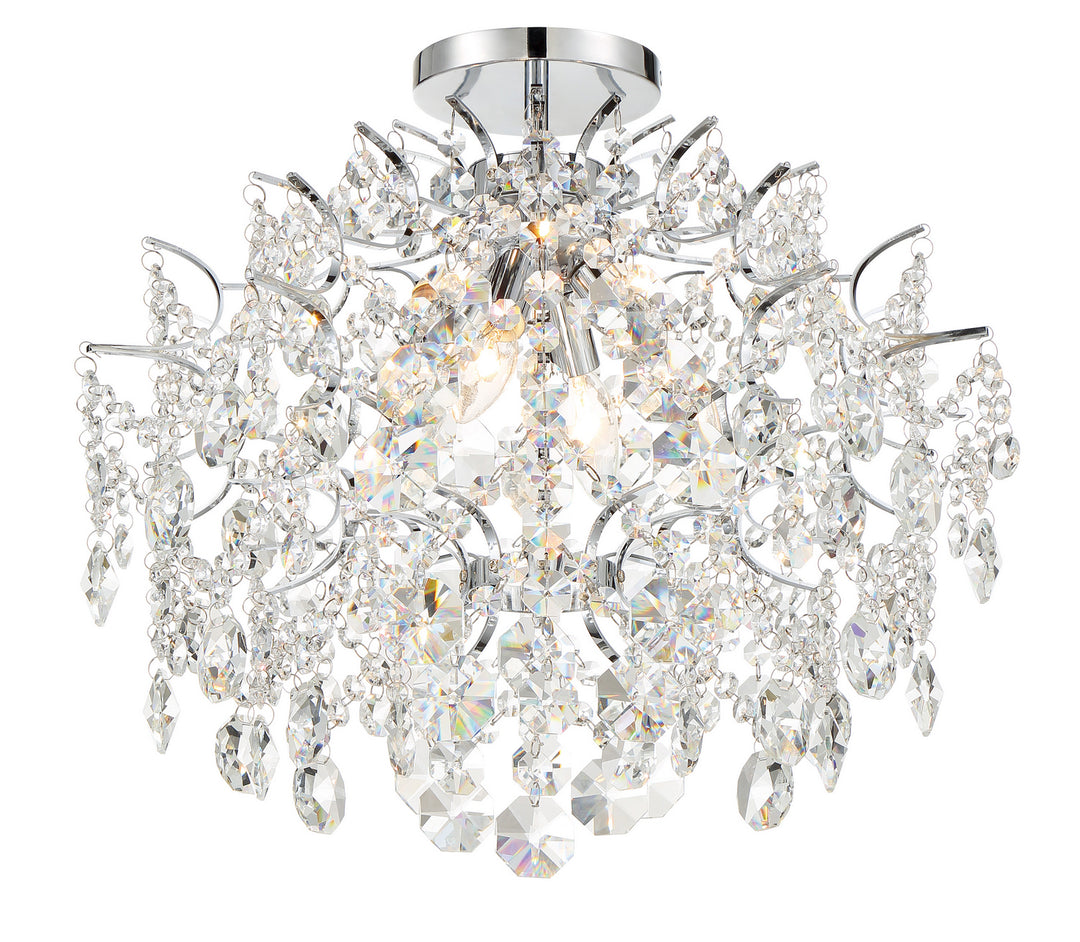 Minka-Lavery Isabella'S Crown 3156-77 Chandelier Light - Chrome