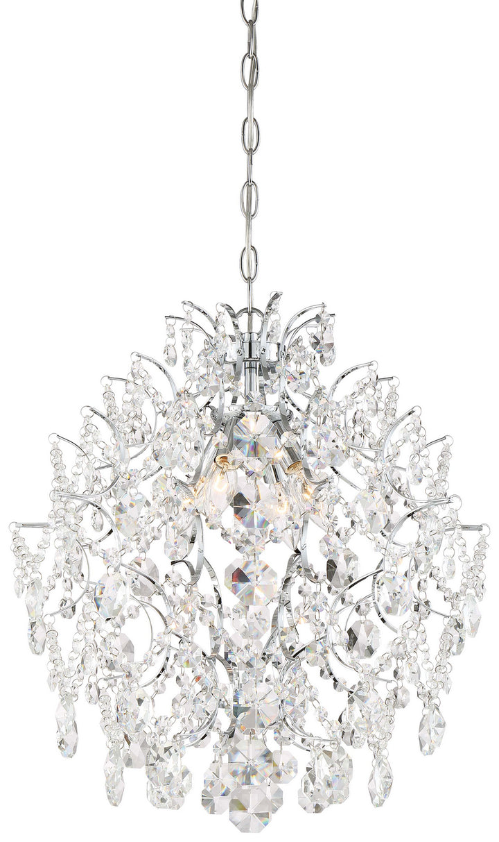 Minka-Lavery Isabella'S Crown 3156-77 Chandelier Light - Chrome