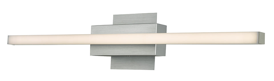 Abra Foil 20020WV-BA Bath Vanity Light 24 in. wide - Brushed Aluminium