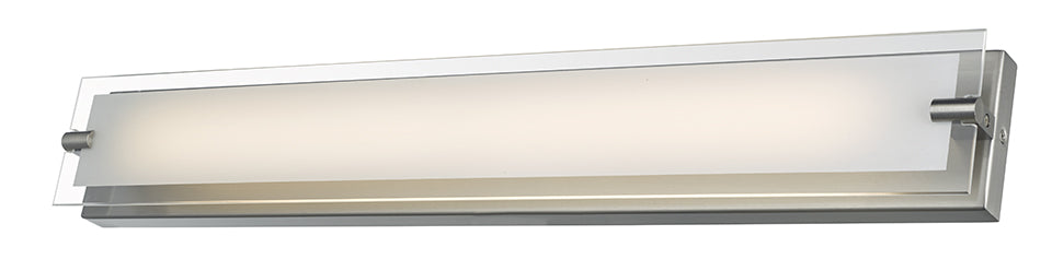 Abra Blaze 20027WV-BN Bath Vanity Light 29 in. wide - Brushed Nickel