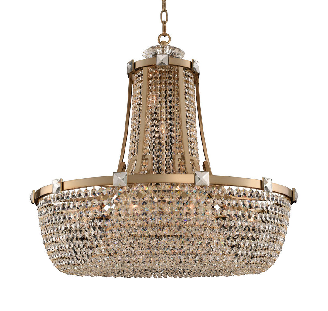 Allegri Impero 027951-038-FR001 Pendant Light - Brushed Champagne Gold