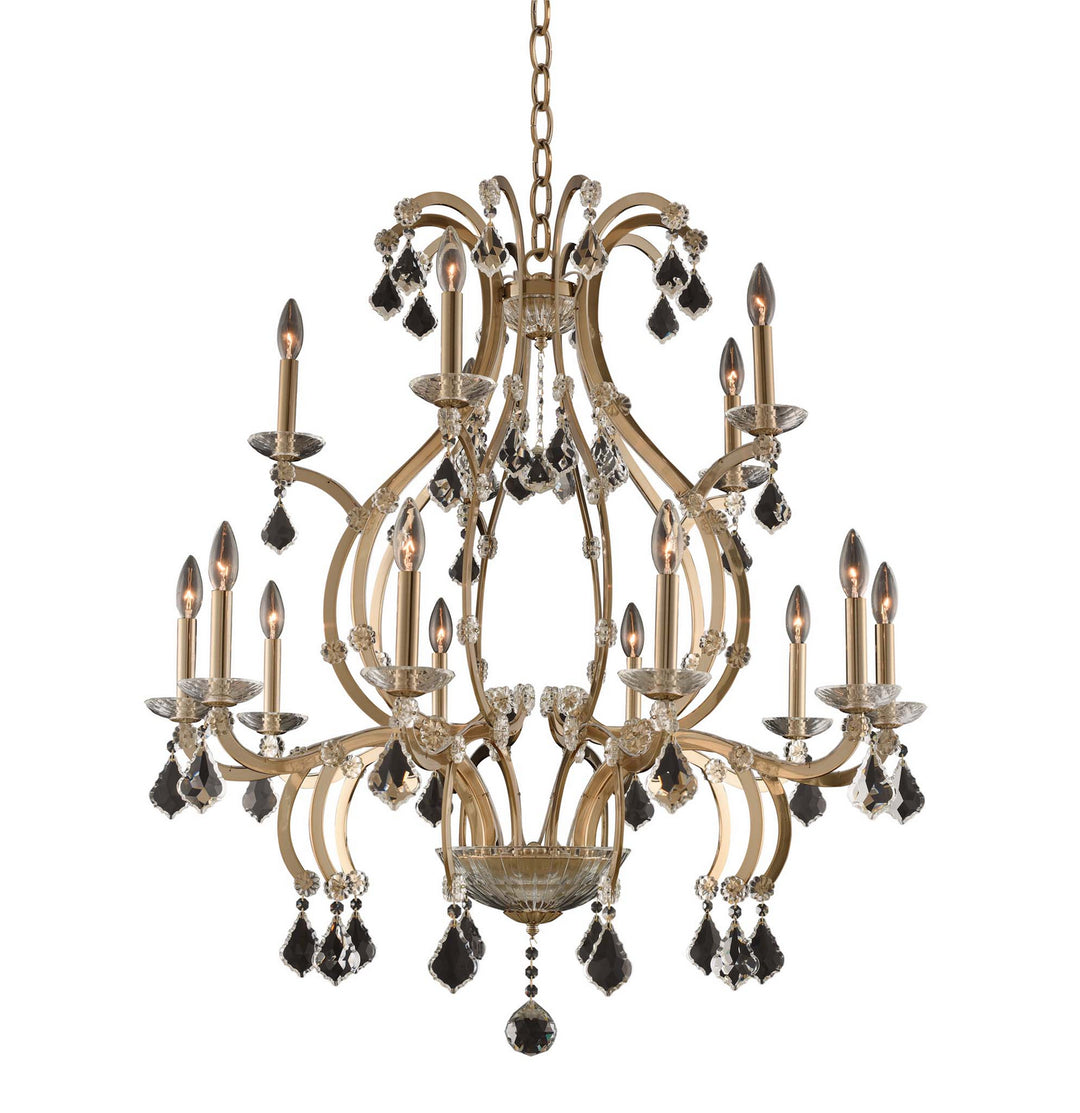 Allegri Duchess 029652-038-FR001 Chandelier Light - Brushed Champagne Gold