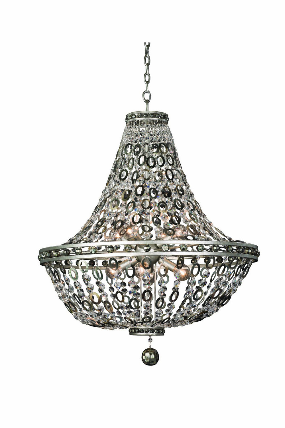 Allegri Lucia 029952-042 Pendant Light - Vintage Silver Leaf