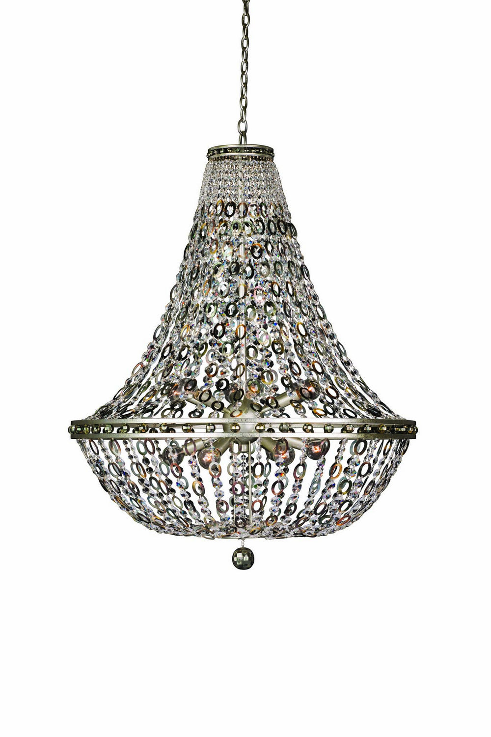 Allegri Lucia 029953-042 Pendant Light - Vintage Silver Leaf