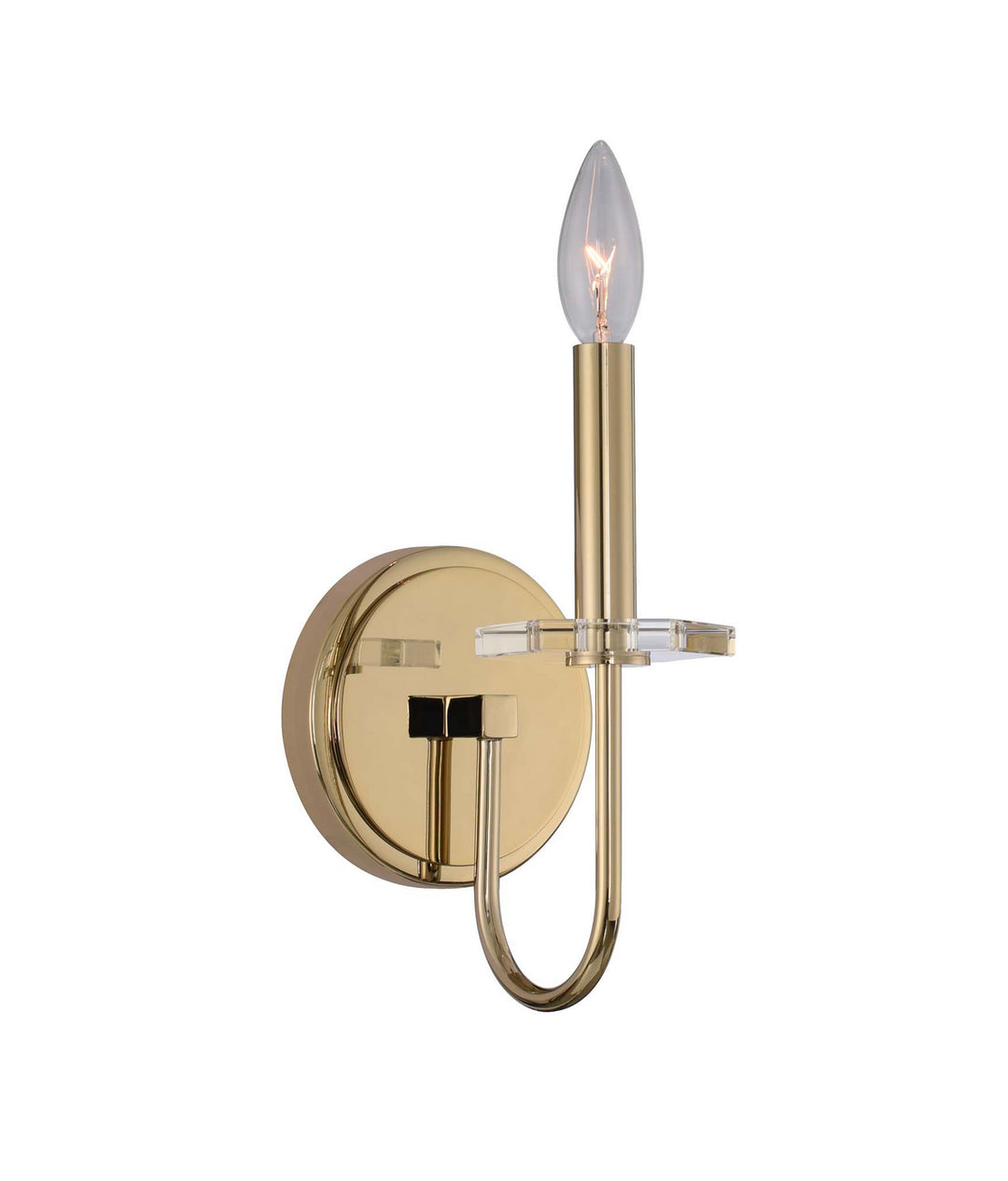 Allegri Bolivar 031221-041-FR001 Wall Sconce Light - Champagne Gold