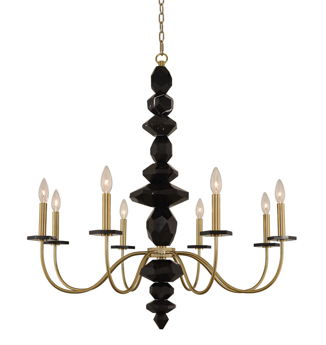 Allegri Piedra 031551-039 Chandelier Light - Brushed Brass