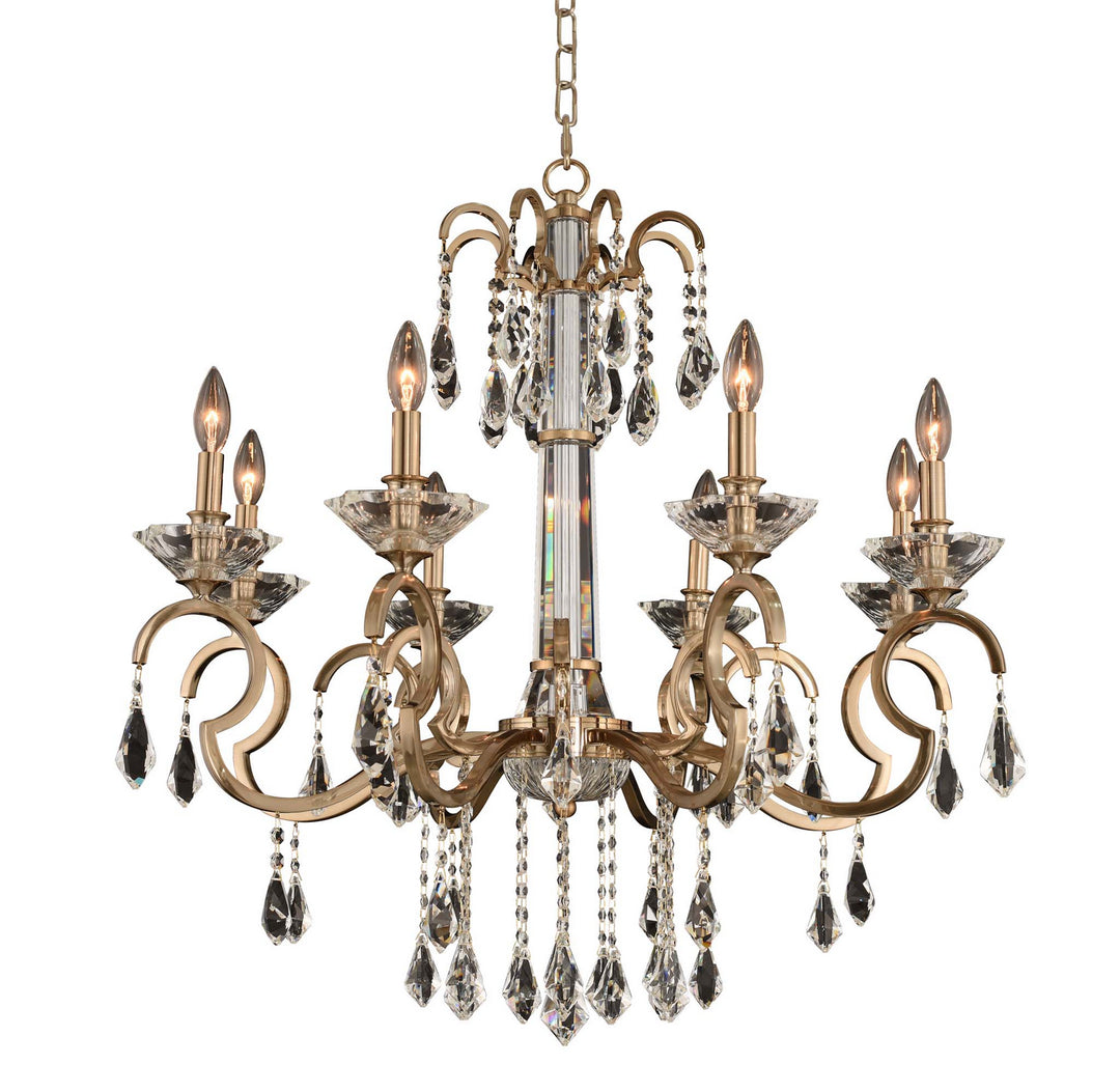 Allegri Valencia 031651-038-FR001 Chandelier Light - Brushed Champagne Gold