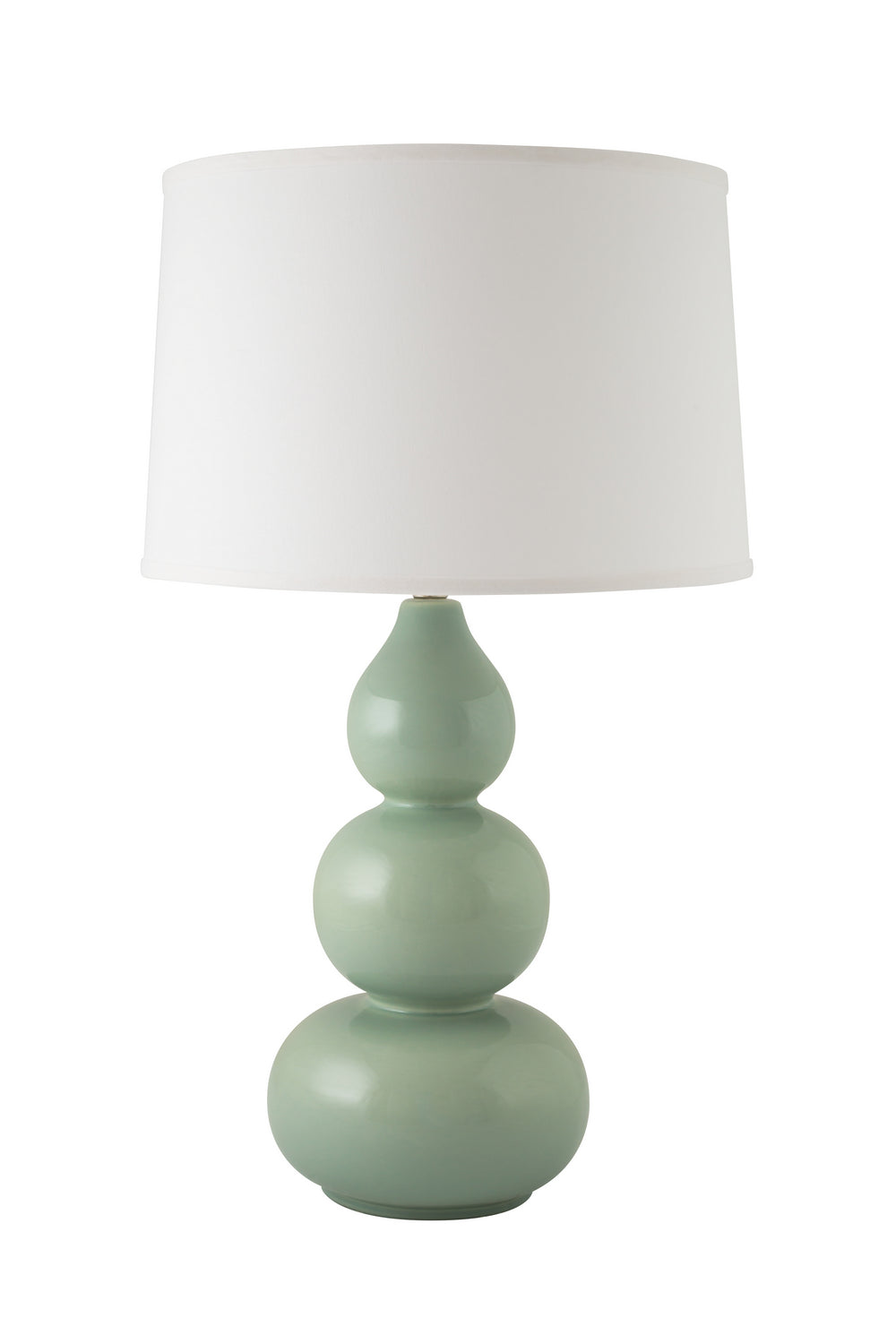 River Ceramic Lighting 015-22 Triple Gourd One Light Table Lamp Lamp Bronze / Dark
