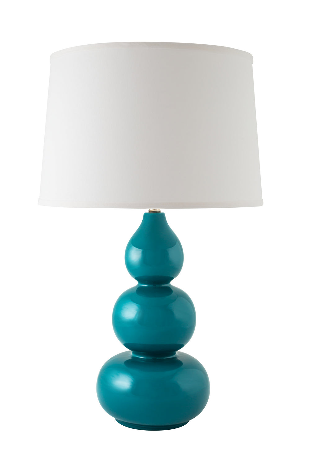River Ceramic Lighting 015-24 Triple Gourd One Light Table Lamp Lamp Bronze / Dark