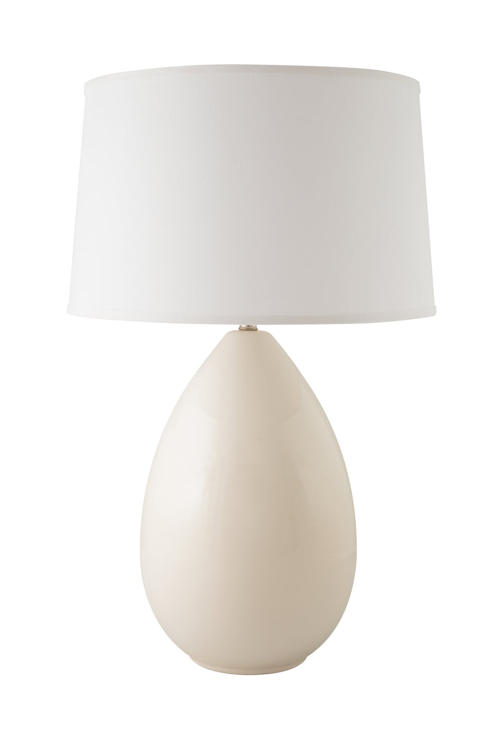 River Ceramic Lighting 202-01 Egg One Light Table Lamp Lamp White