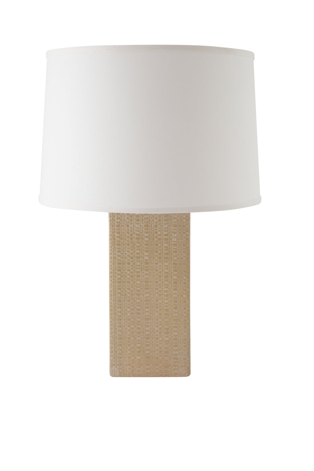 River Ceramic Lighting 511-92 Linen Textured One Light Table Lamp Lamp Bronze / Dark