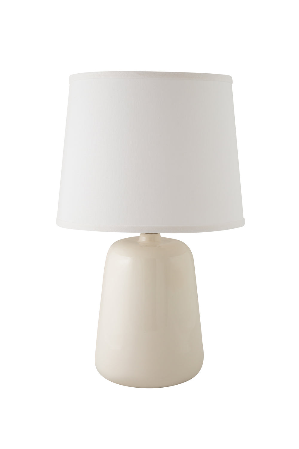 River Ceramic Lighting 560-01 Gum Drop One Light Table Lamp Lamp White