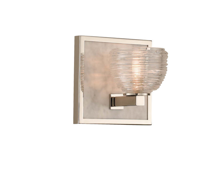 Kalco Bianco 304531PN Wall Sconce Light - Polished Nickel