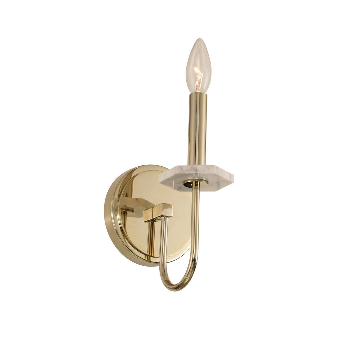 Kalco Carrara 304821CG Wall Sconce Light - Champagne Gold