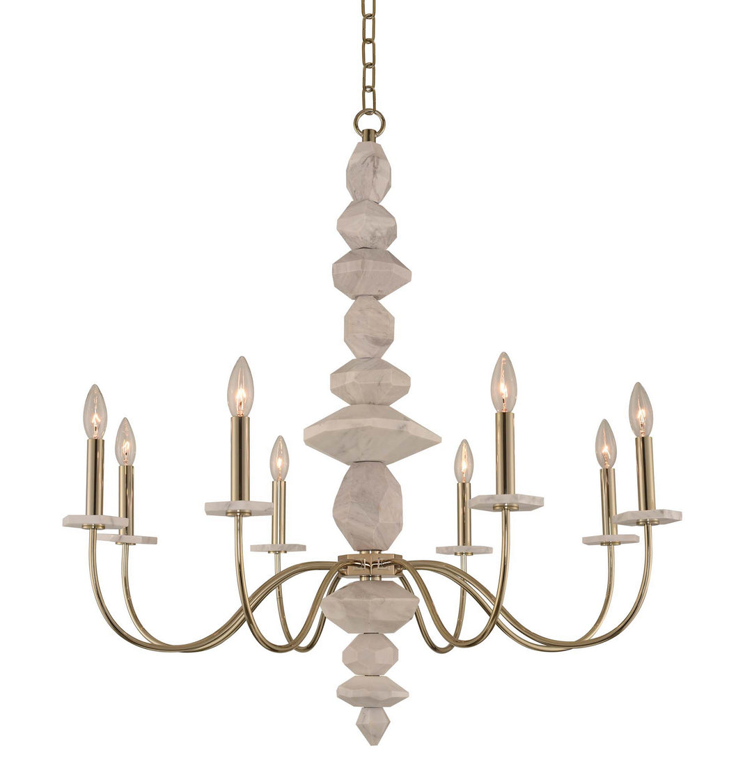 Kalco Carrara 304851CG Chandelier Light - Champagne Gold