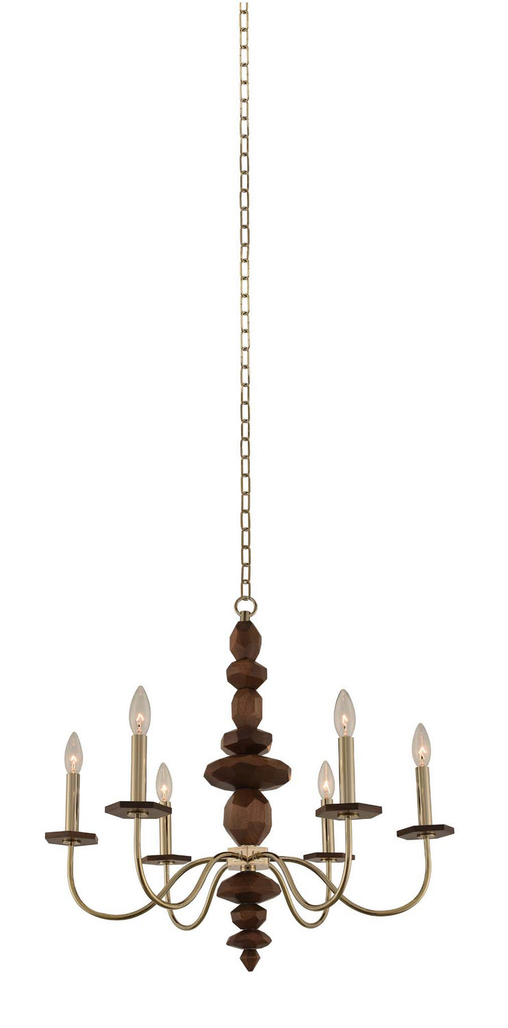 Kalco Lassen 304950CG Chandelier Light - Champagne Gold