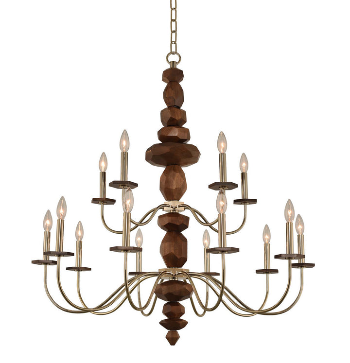 Kalco Lassen 304952CG Chandelier Light - Champagne Gold