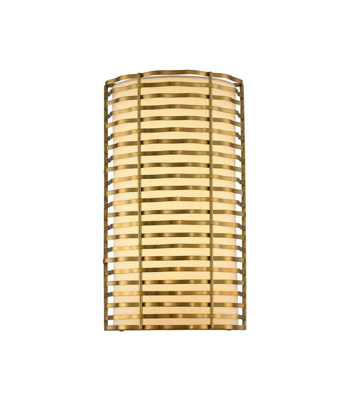 Kalco Paloma 312720VBR Wall Sconce Light - Vintage Brass