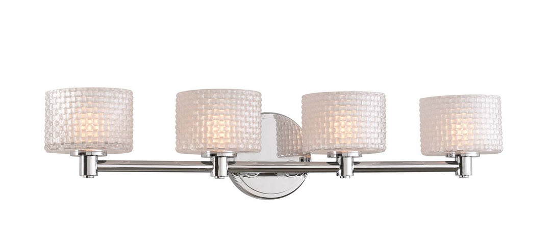 Kalco Willow 315534CH Bath Vanity Light 26 in. wide - Chrome