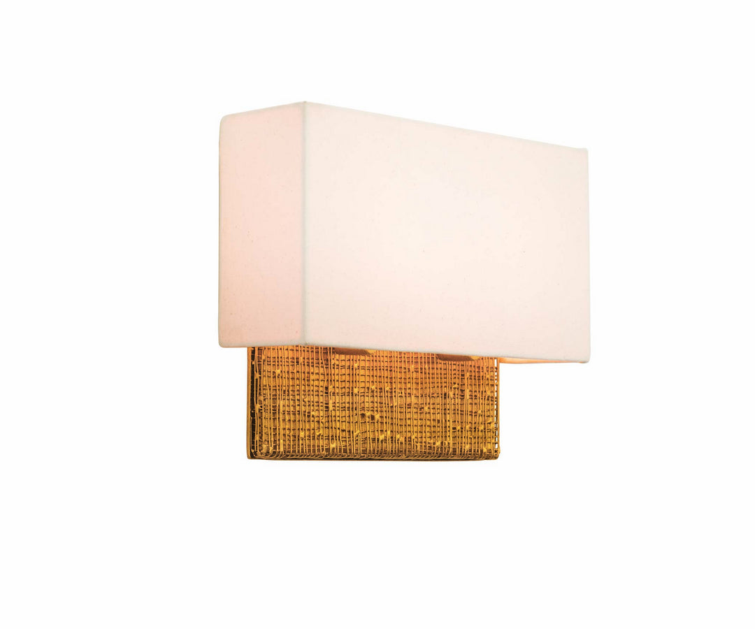 Kalco Cestino 504421GL Wall Sconce Light - Gold Leaf