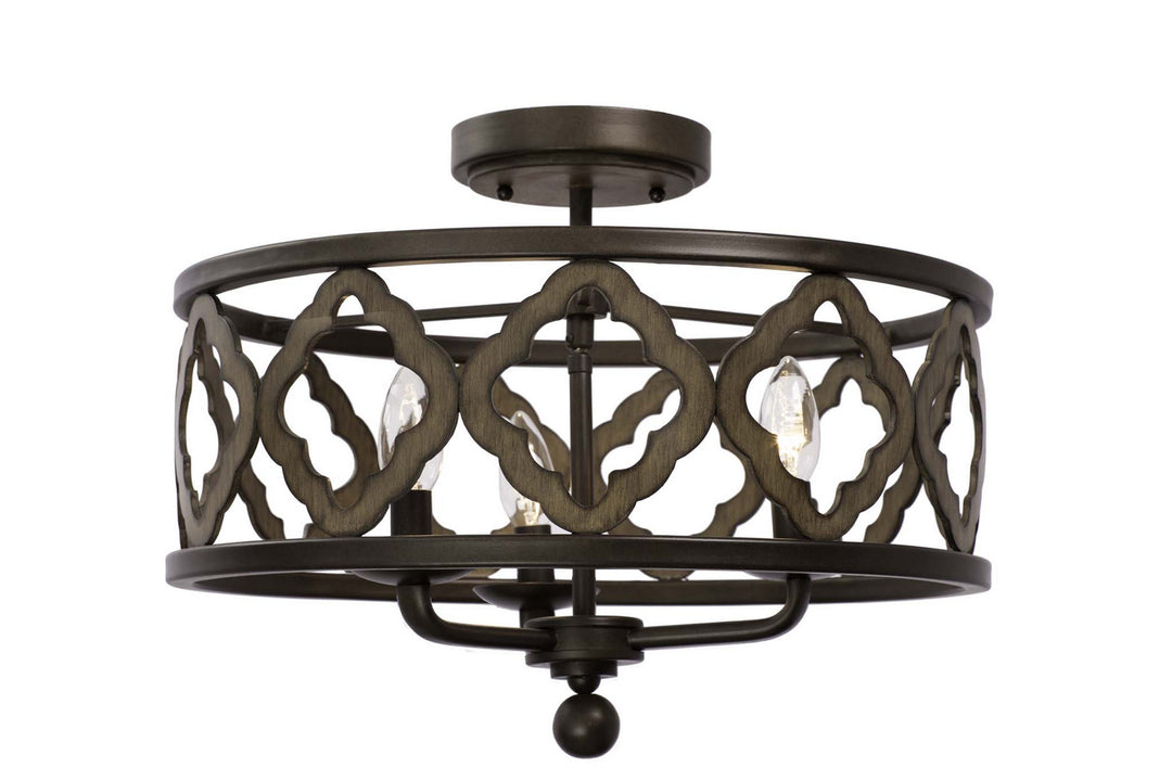 Kalco Whittaker 504841BS Ceiling Light - Brownstone