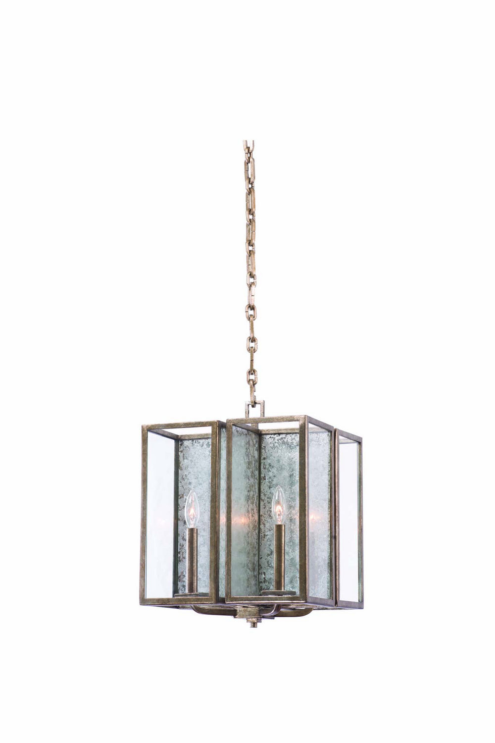 Kalco Camilla 506051RSL Pendant Light - Rustic Silver Leaf