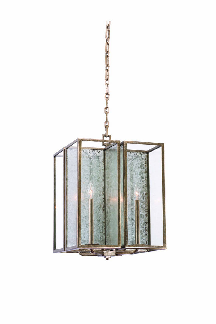 Kalco Camilla 506052RSL Pendant Light - Rustic Silver Leaf