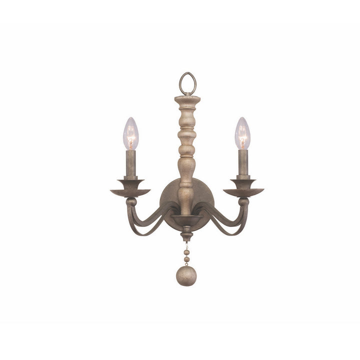 Kalco Colony 506321DS Wall Light - Dune Silver