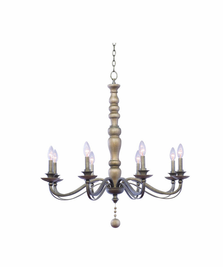 Kalco Colony 506352DS Chandelier Light - Dune Silver