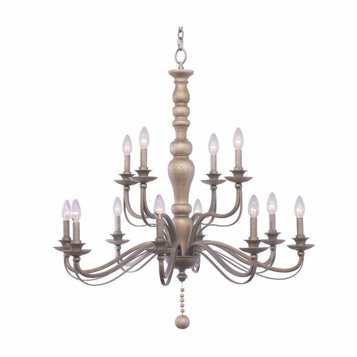 Kalco Colony 506353DS Chandelier Light - Dune Silver