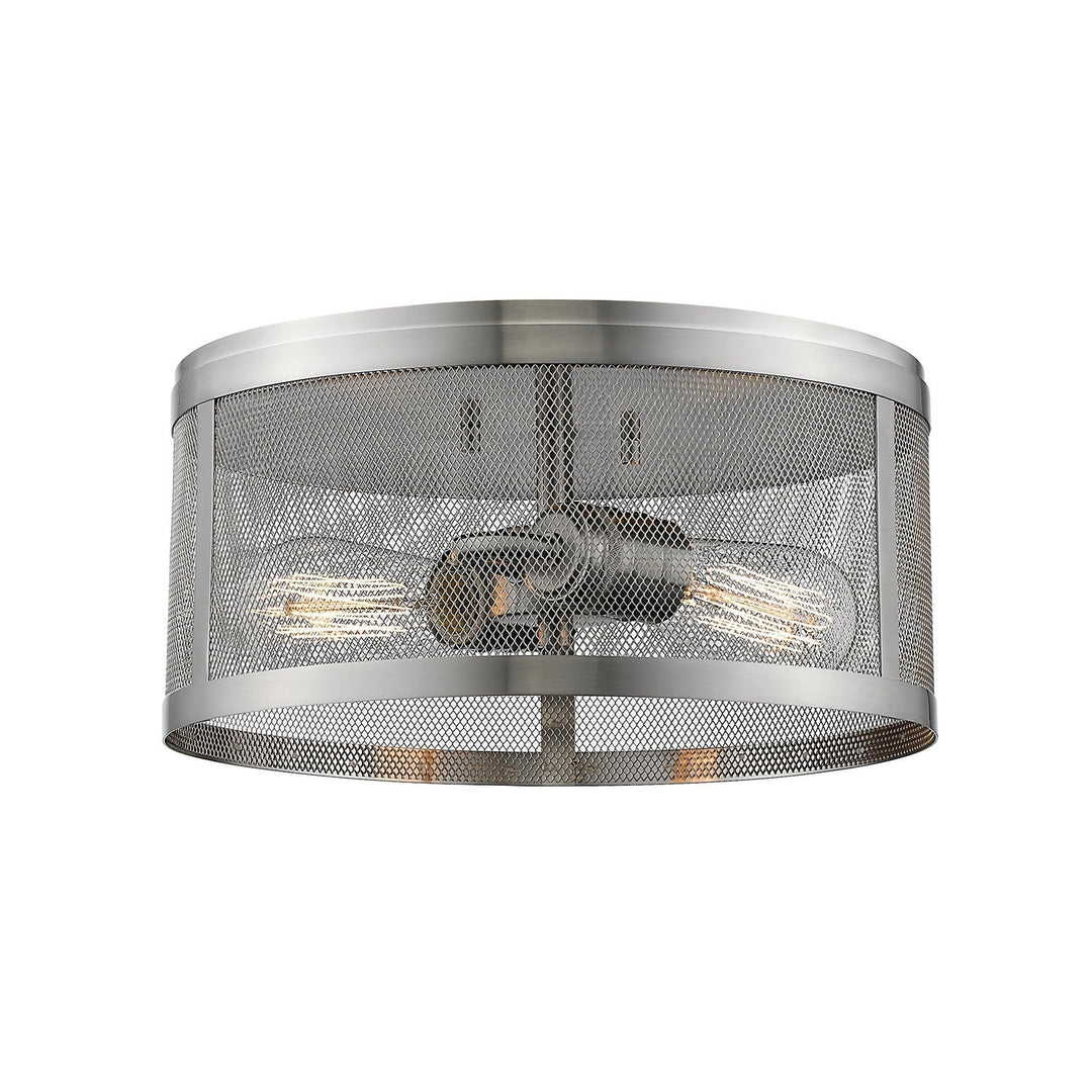 Z-Lite Meshsmith 331F12-BN Ceiling Light - Brushed Nickel