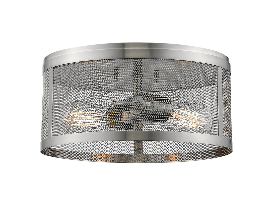 Z-Lite Meshsmith 331F12-BN Ceiling Light - Brushed Nickel