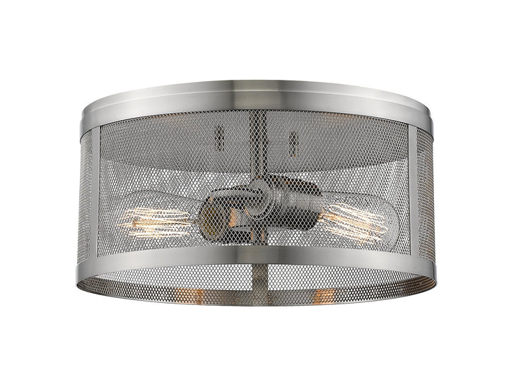 Z-Lite Meshsmith 331F12-BN Ceiling Light - Brushed Nickel