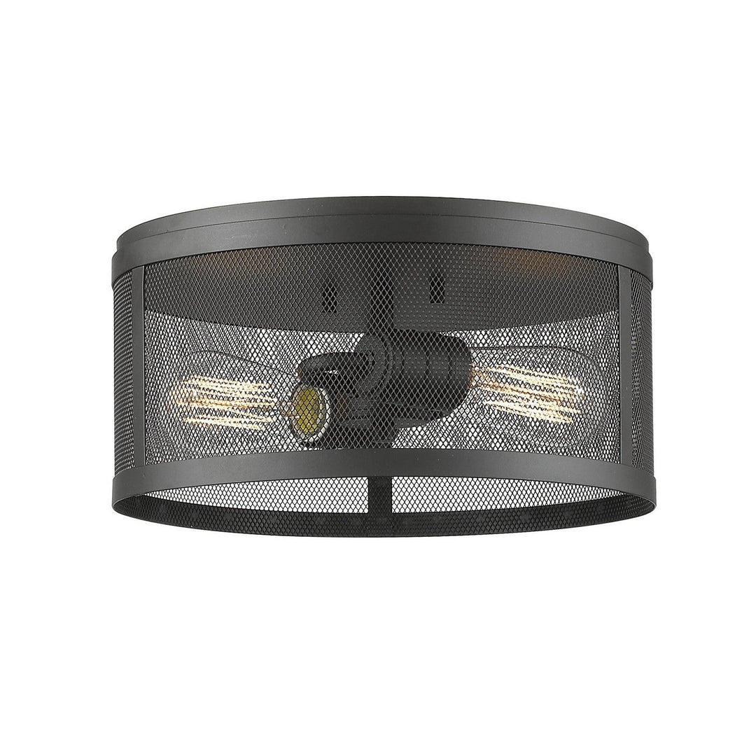 Z-Lite Meshsmith 331F12-BRZ Ceiling Light - Bronze