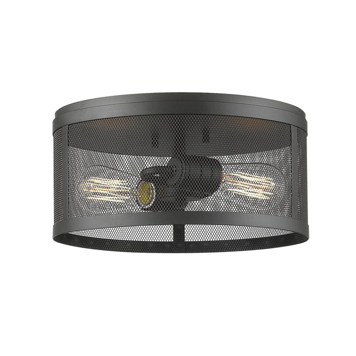 Z-Lite Meshsmith 331F12-BRZ Ceiling Light - Bronze