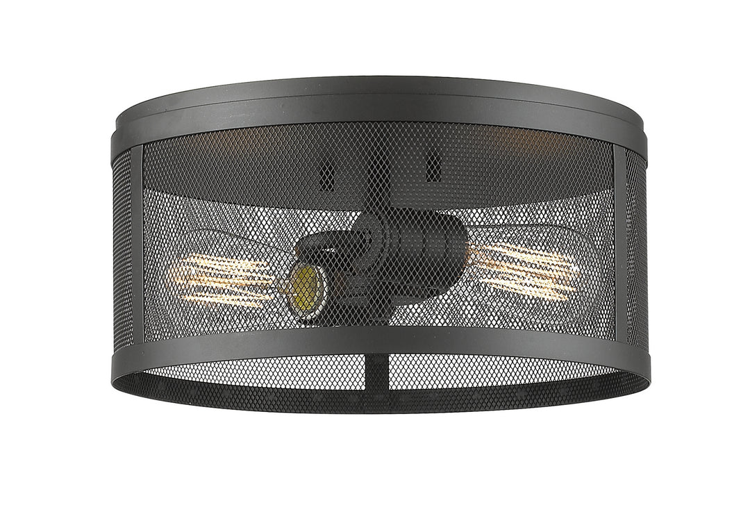 Z-Lite Meshsmith 331F12-BRZ Ceiling Light - Bronze