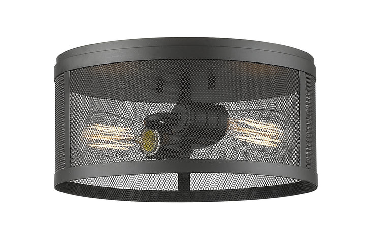 Z-Lite Meshsmith 331F12-BRZ Ceiling Light - Bronze
