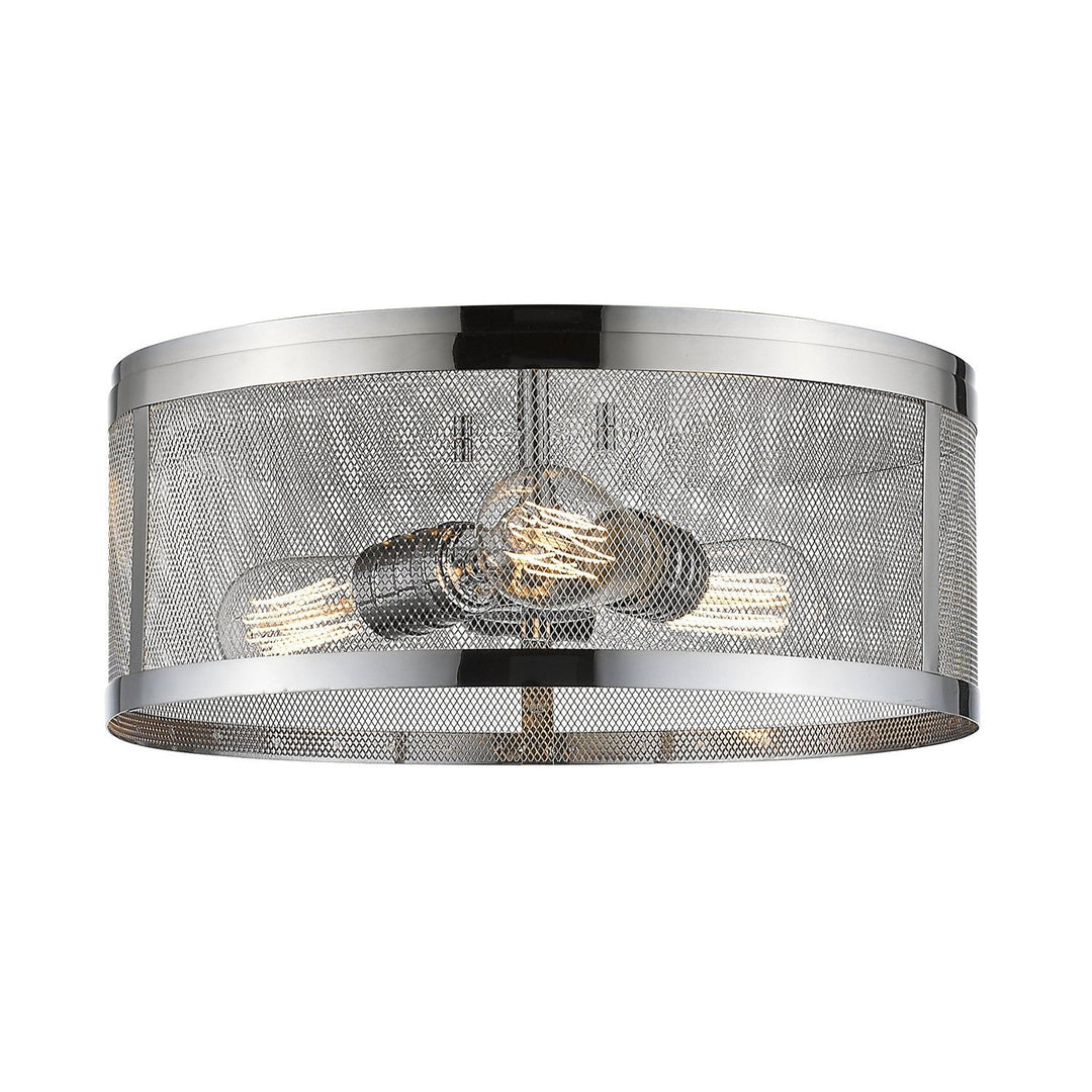 Z-Lite Meshsmith 331F14-CH Ceiling Light - Chrome