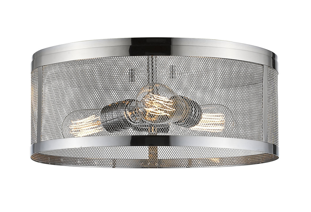 Z-Lite Meshsmith 331F14-CH Ceiling Light - Chrome